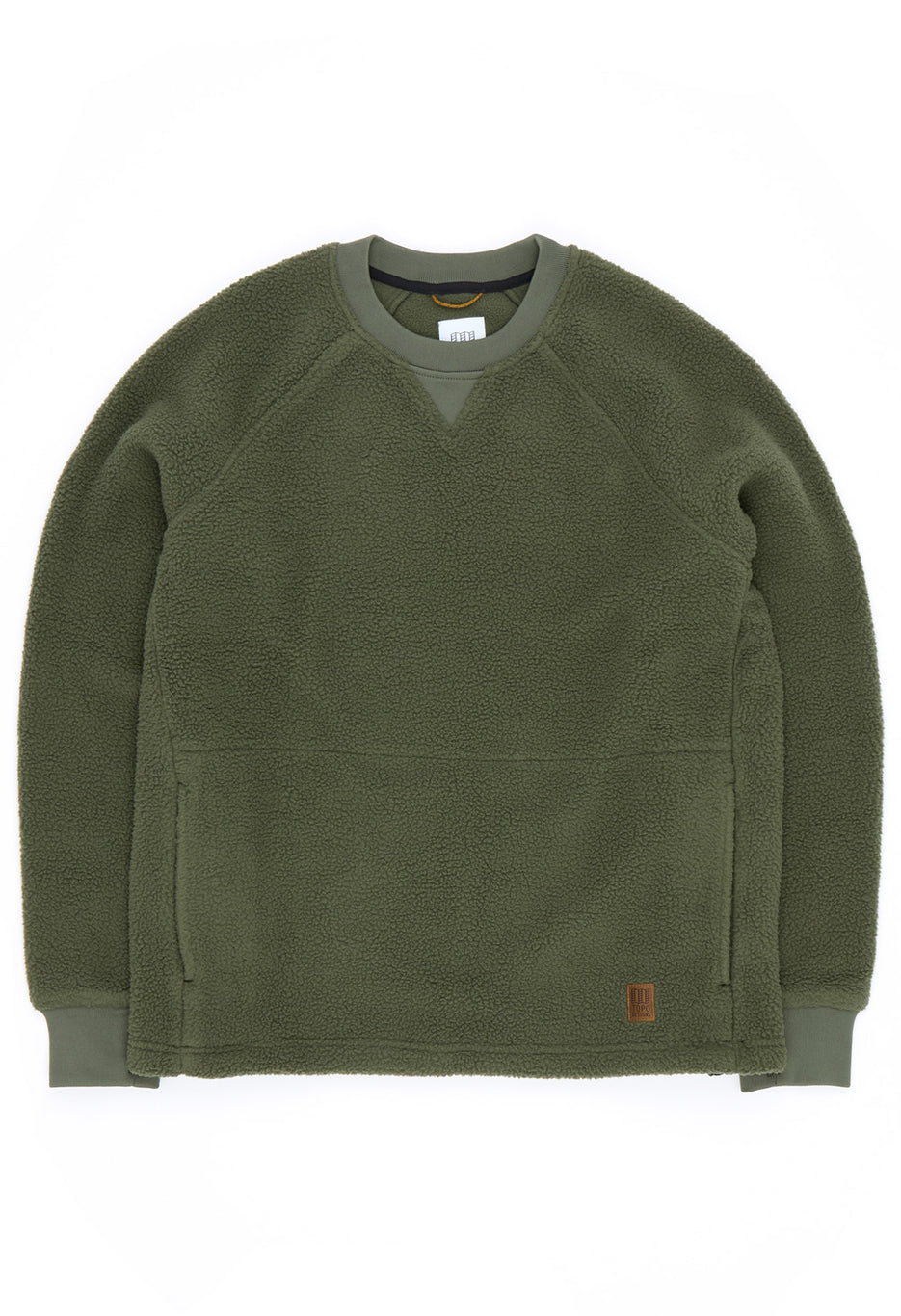 Topo Designs Mountain Fleece Crewneck - Beetle