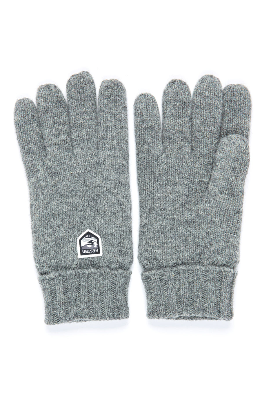 Hestra Basic Wool Gloves - Grey