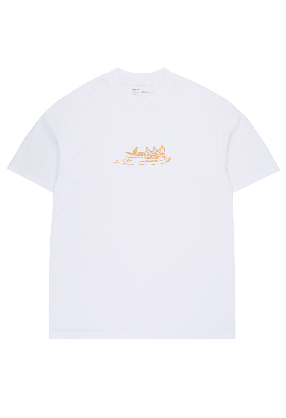 Adsum Canoe Tee - White