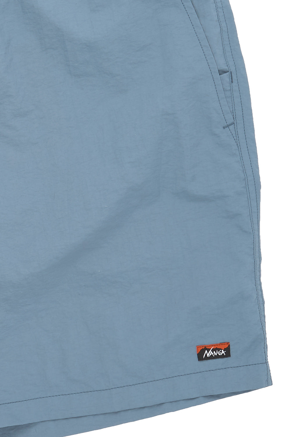 Nanga Men's Nylon Tusser Easy Shorts - Light Blue
