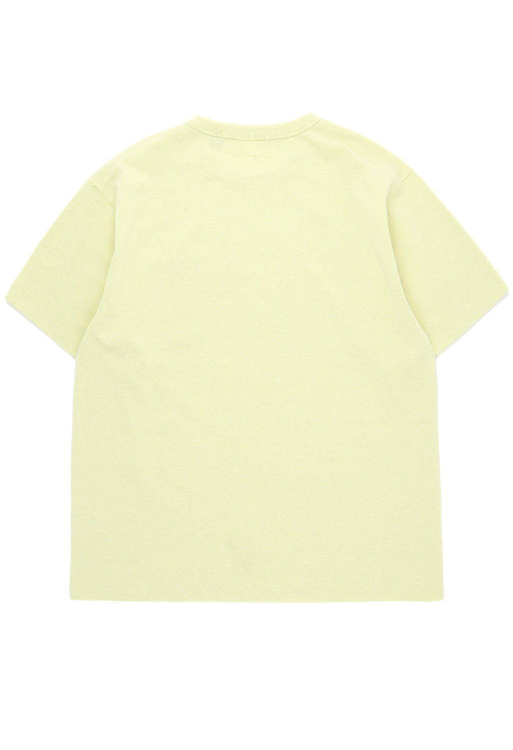Nanga Men's Eco Hybrid Box Logo Embroidery Tee - Yellow