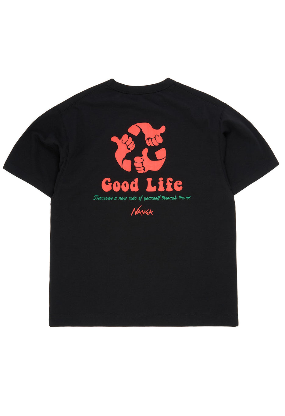 Nanga Men's Eco Hybrid Good Life Tee - Black