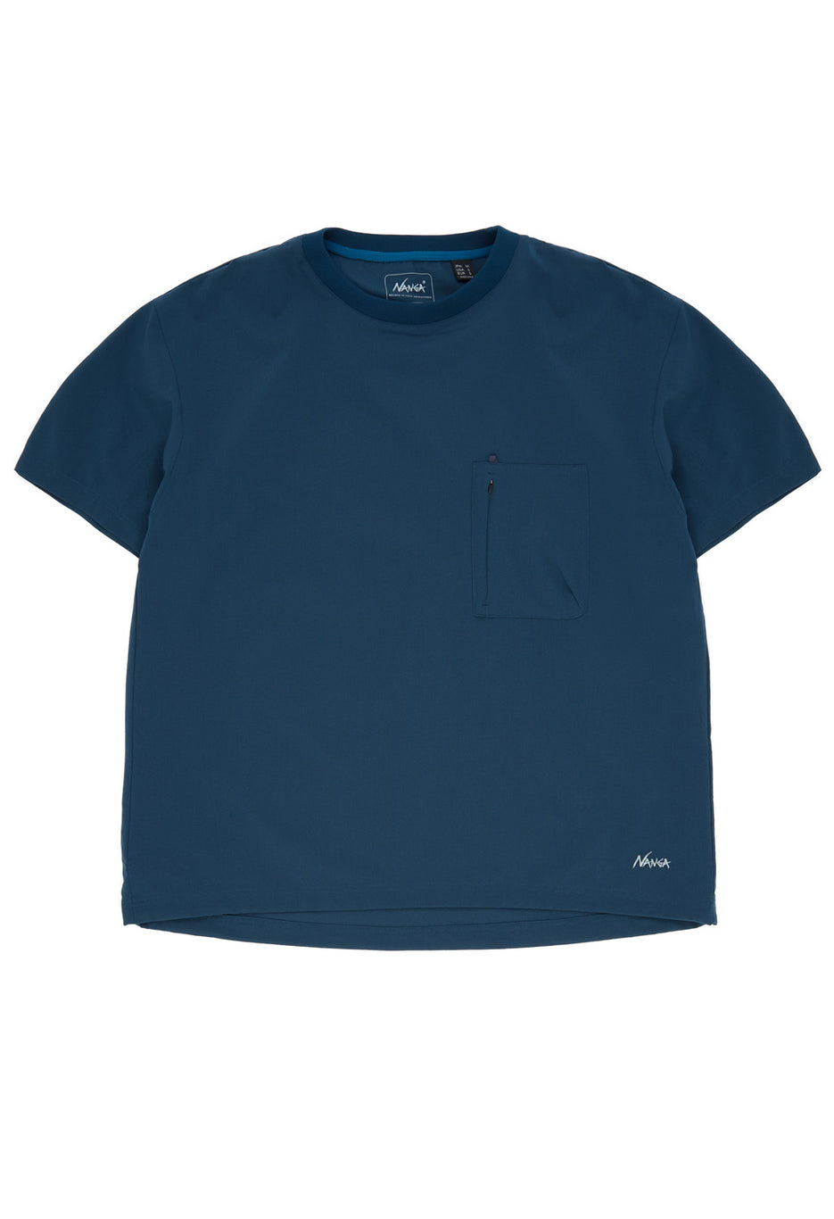 Nanga Men's Dotair Comfy Tee - Blue
