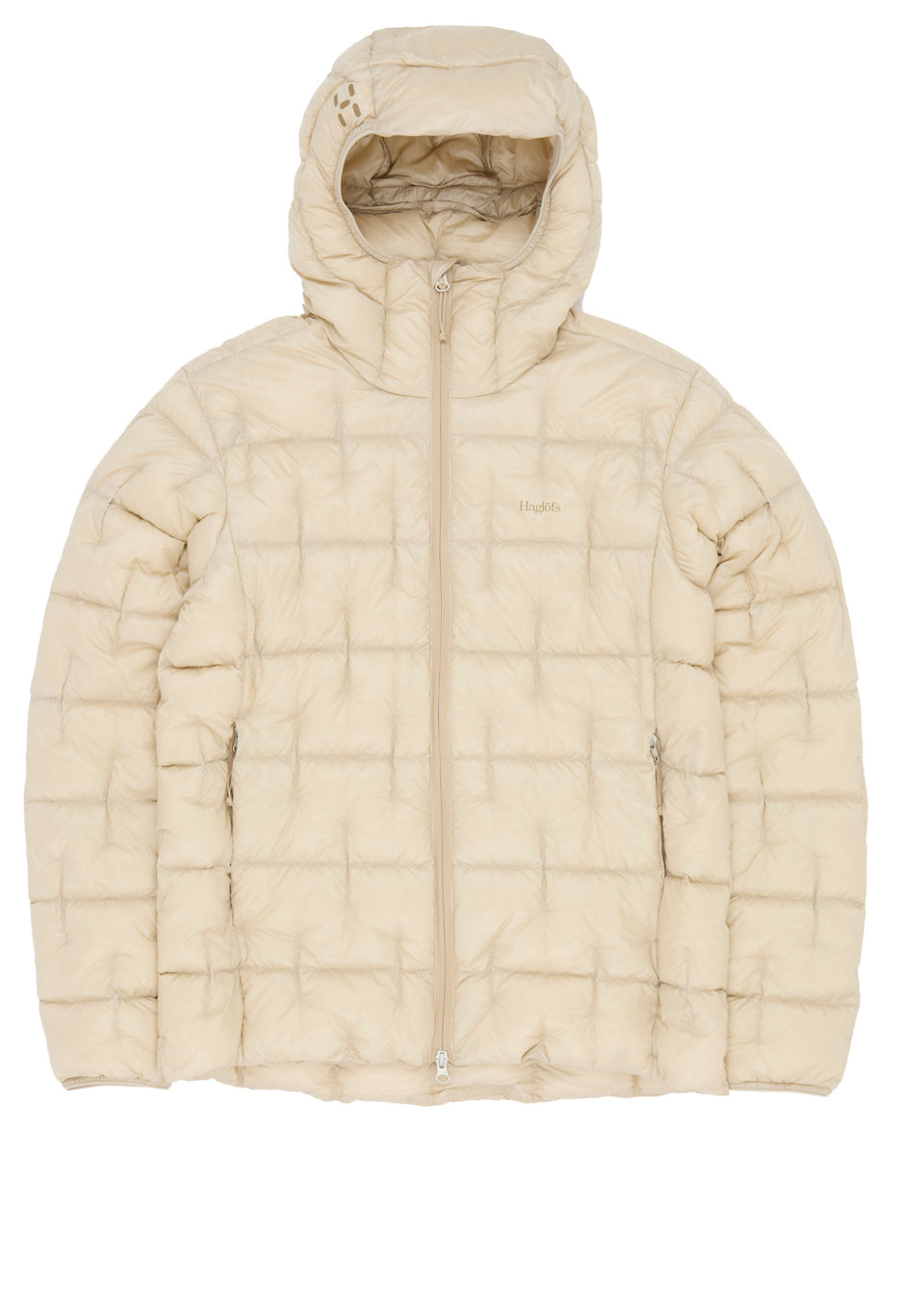Haglofs Men's Hede Down Hood Jacket - Chalk Beige