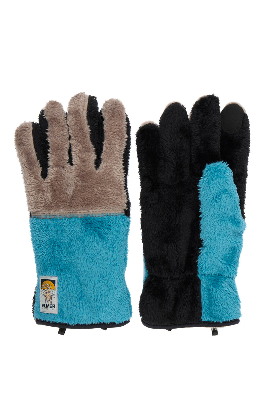 Elmer Cuddly Cub Gloves - Turquoise