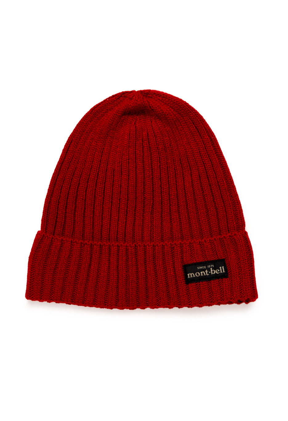 Montbell Light Rib Knit Watch Cap #2 - Red Brick