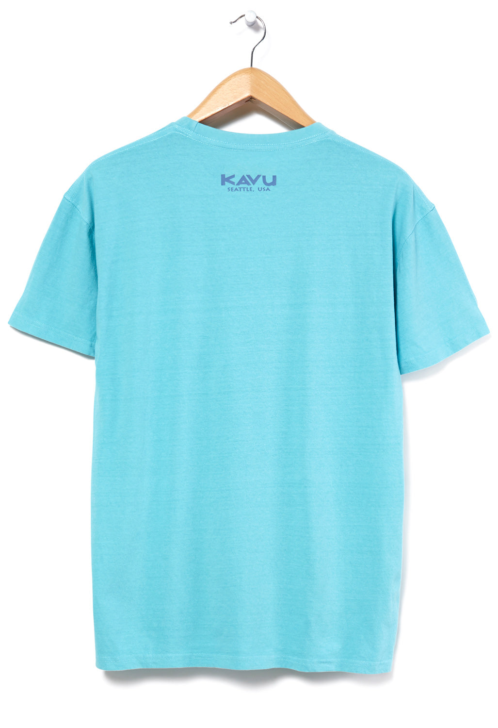 KAVU Sticker Square Men's T-Shirt - Seafoam