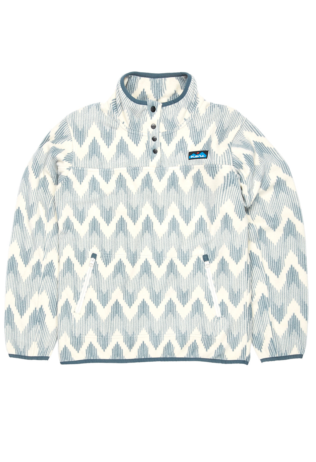 KAVU Women's Cavanaugh Fleece Pullover - Winter Wave - Outsiders Store UK