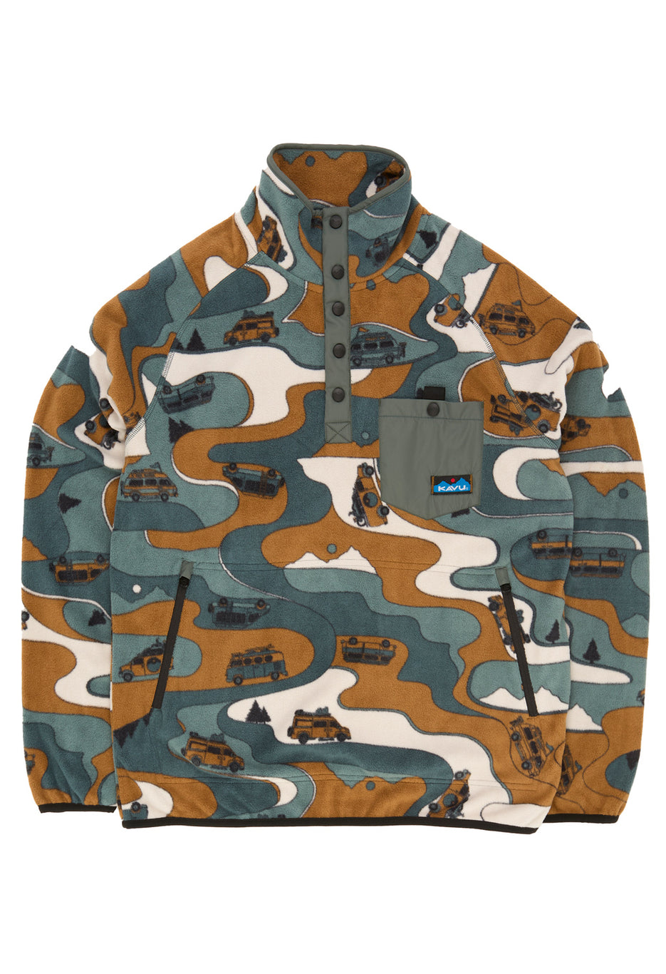 KAVU Men's Teannaway Fleece - Dream Van Glen