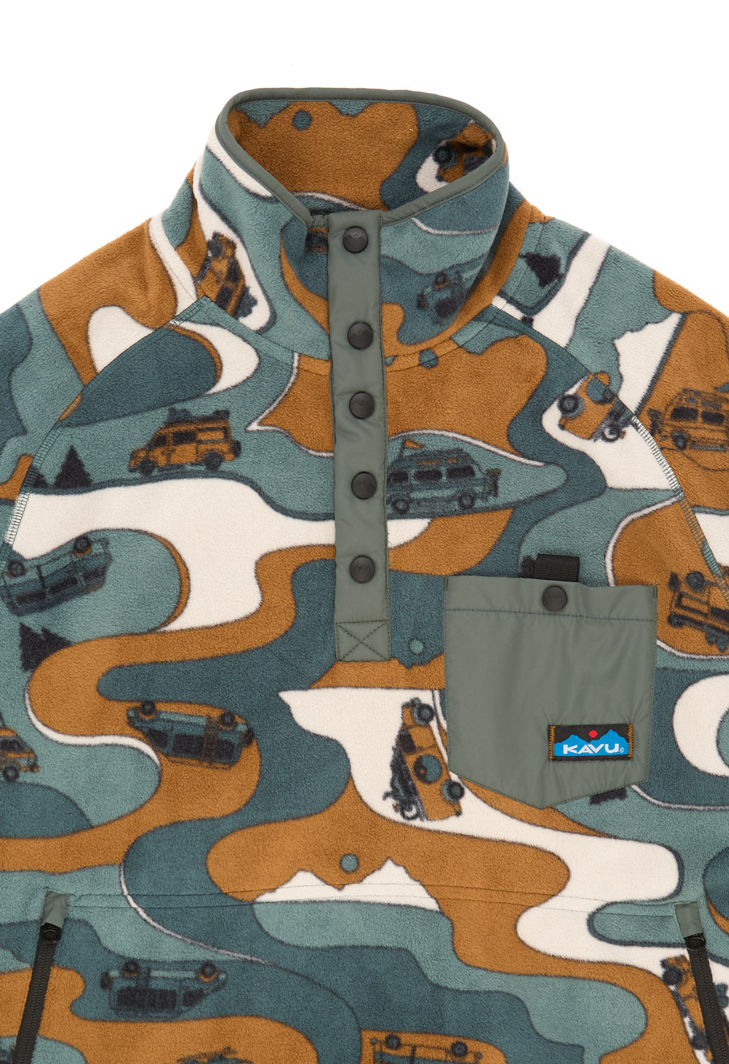 KAVU Men's Teannaway Fleece - Dream Van Glen