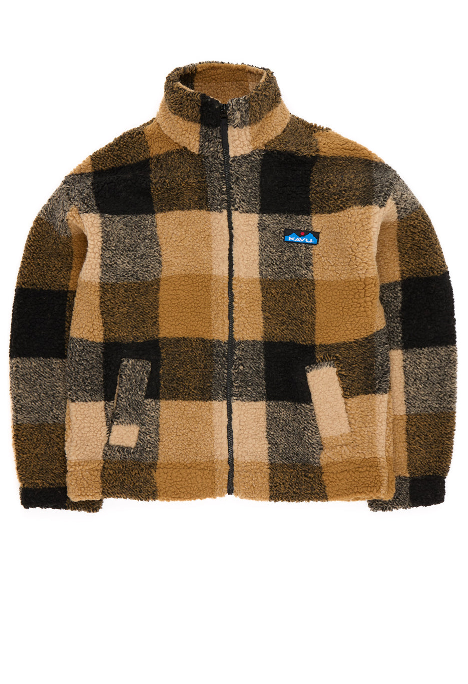 KAVU Women's Loven Fleece Jacket - Hilltop Plaid