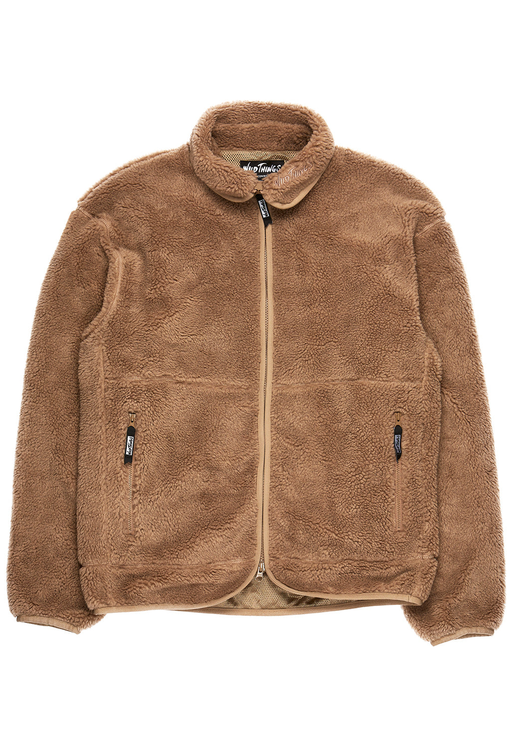 Wild Things Men's Boa Jacket Taupe Outsiders Store UK