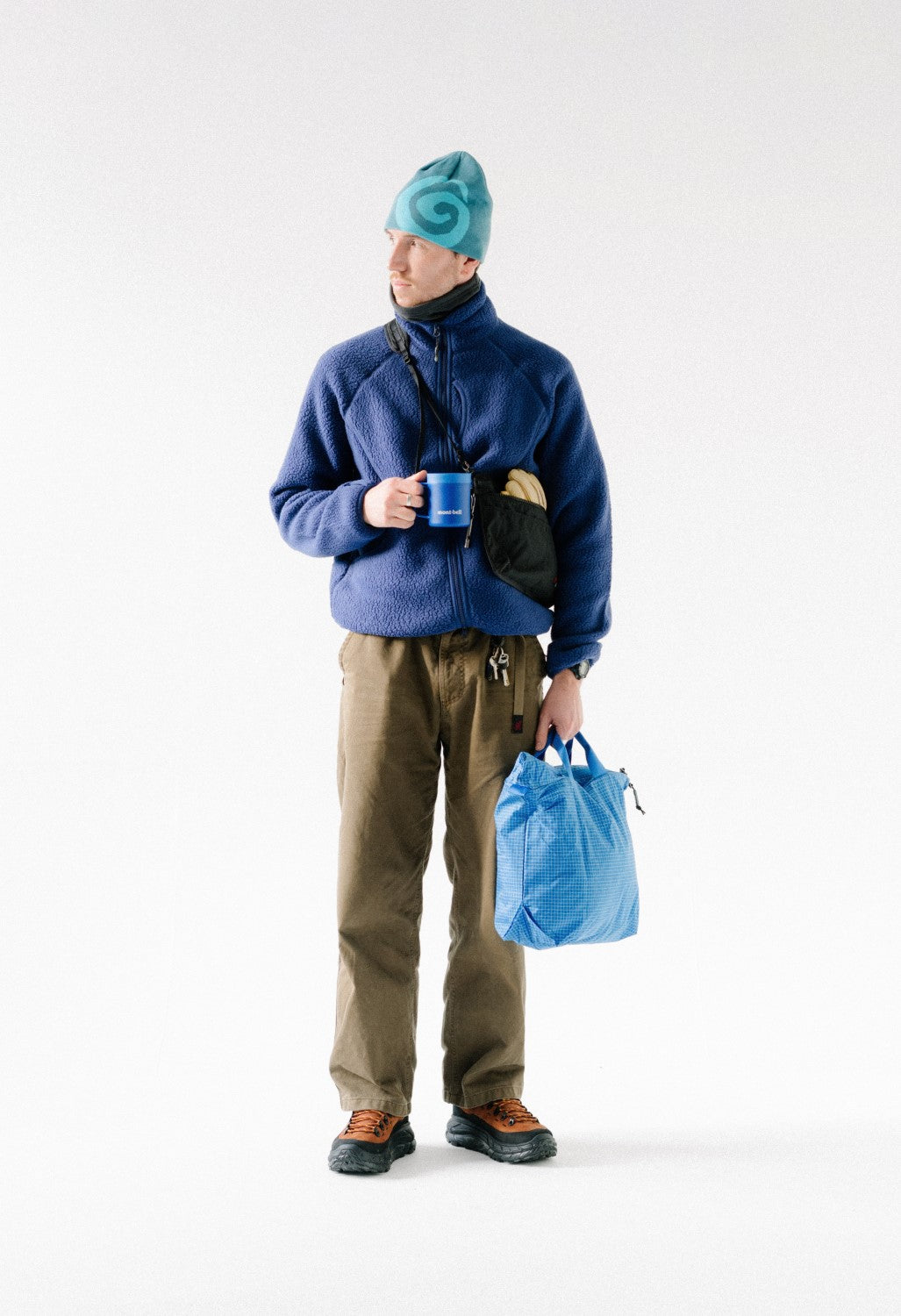 Adsum Zip Tote - Blue