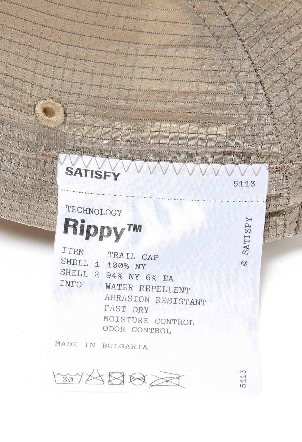 Satisfy Rippy Trail Cap - Beige