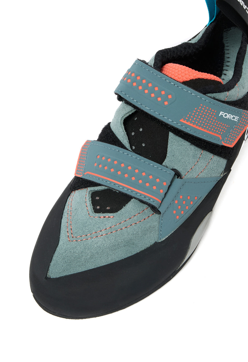 Scarpa Force VS Climbing Shoes - Conifer / Coral