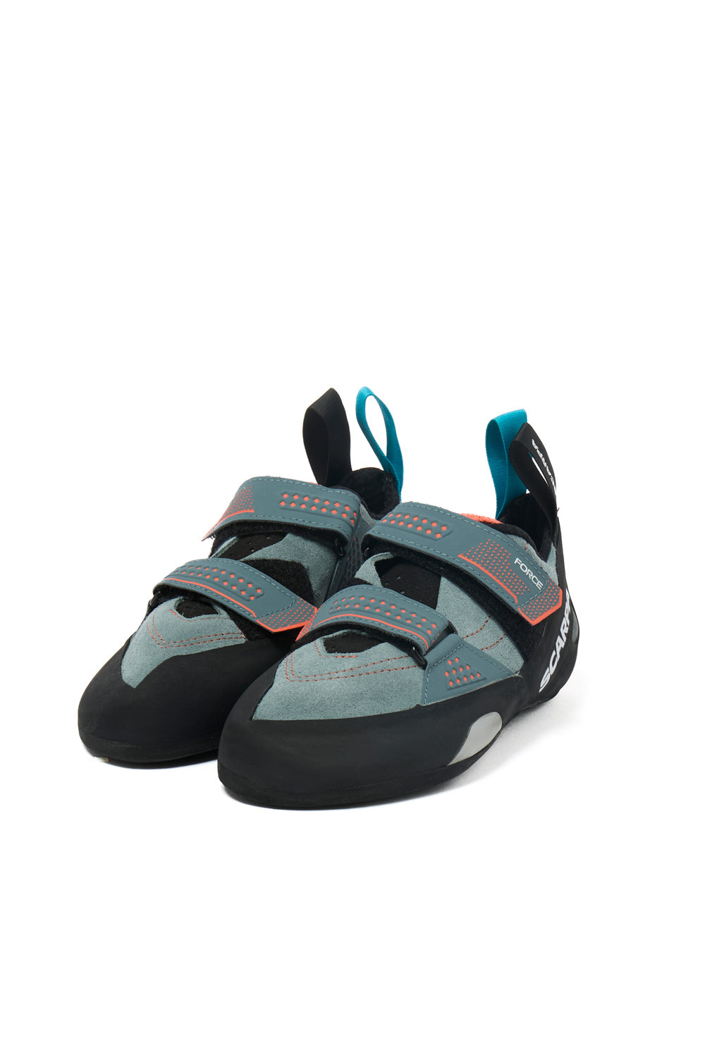 Scarpa Force VS Climbing Shoes - Conifer / Coral