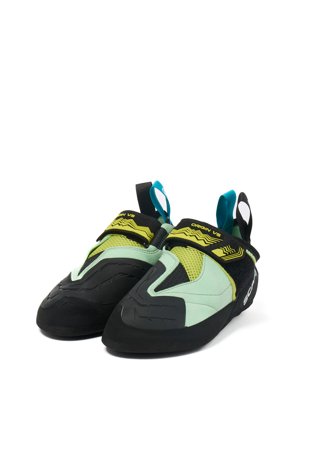 Scarpa Origin VS Climbing Shoes - Pastel Green / Lime