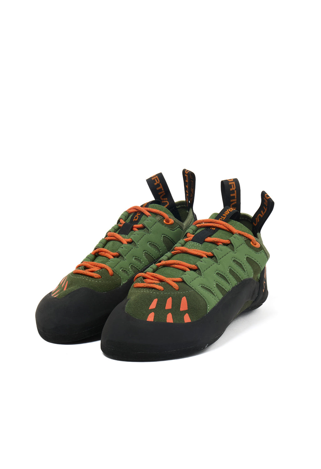 La Sportiva Tarantulace Climbing Shoes - Olive / Tiger
