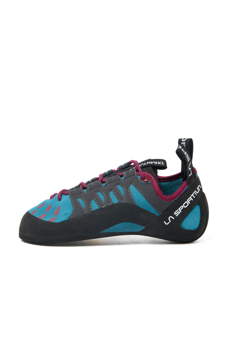 La Sportiva Tarantulace Climbing Shoes - Topaz / Red Plum