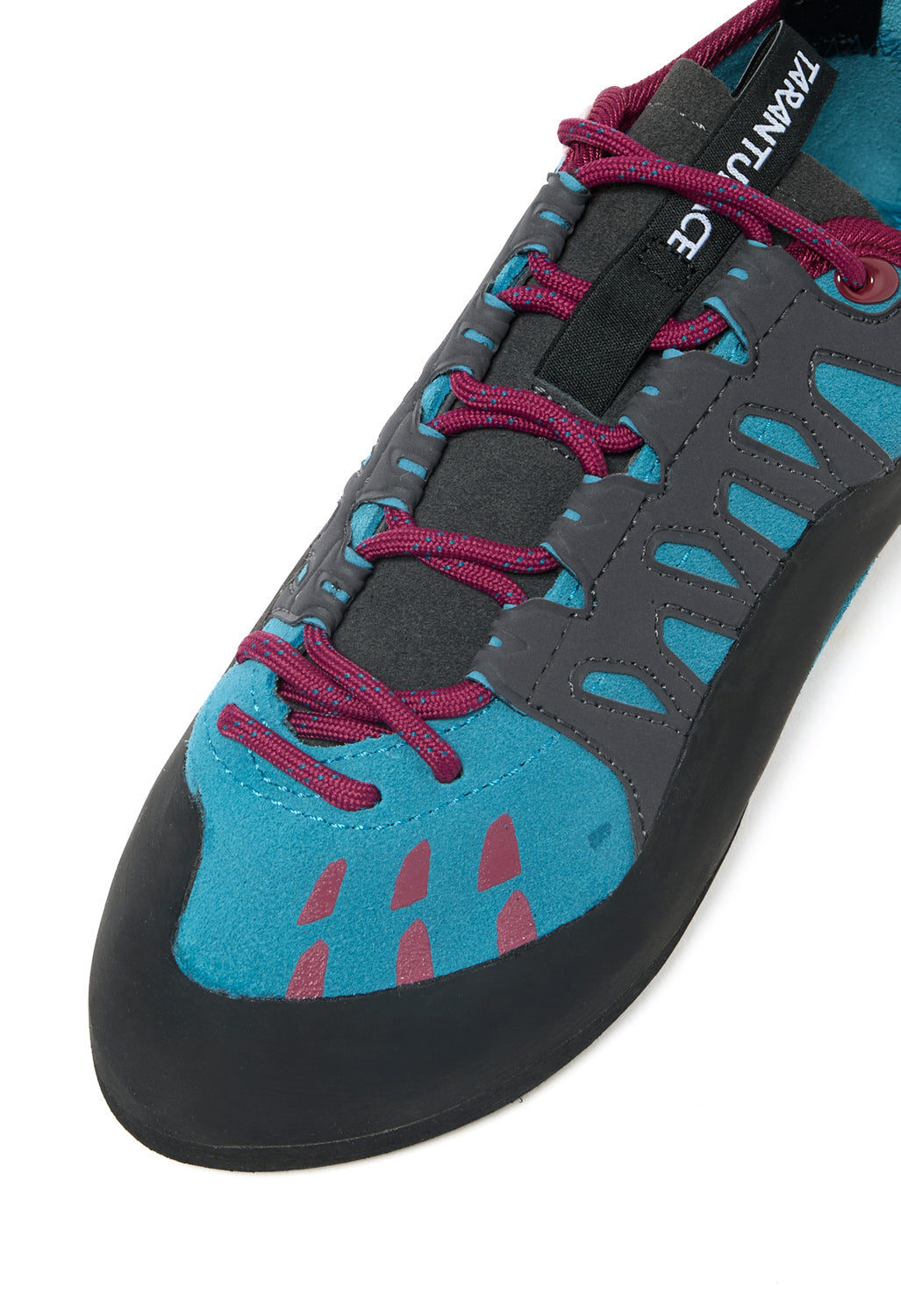 La Sportiva Tarantulace Climbing Shoes - Topaz / Red Plum