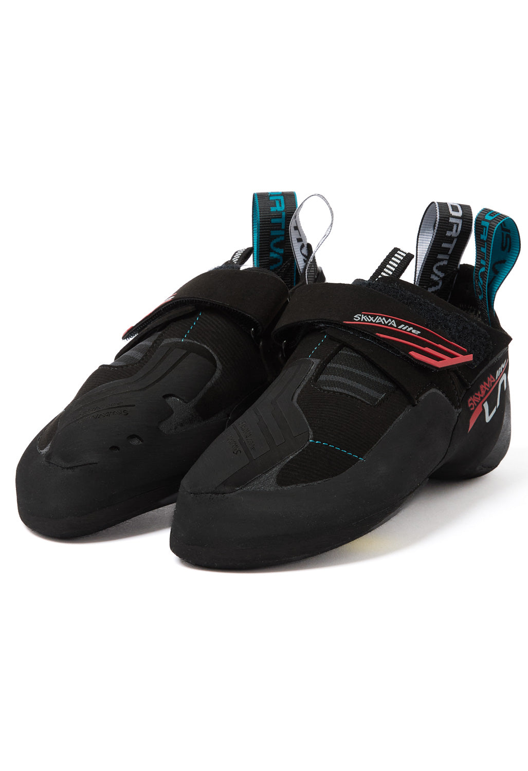 La Sportiva Women's Skwama Lite Climbing Shoes - Black / Malibu Blue