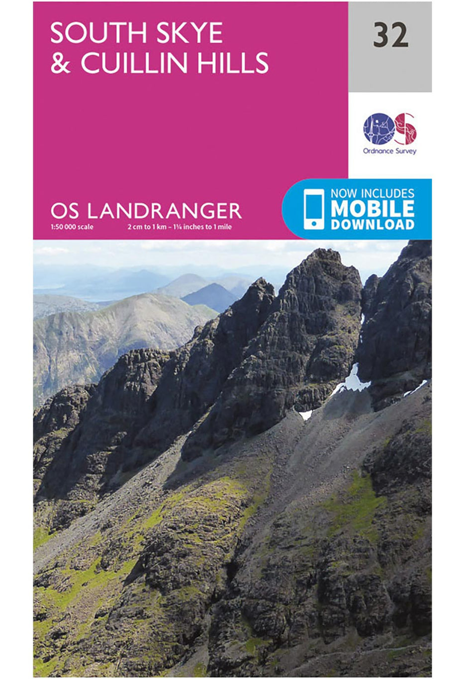Ordnance Survey South Skye & Cuillin Hills - Landranger 32 Map 0
