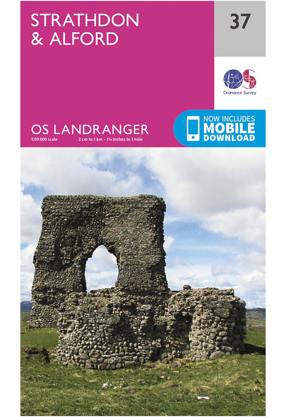 Ordnance Survey Strathdon & Alford - Landranger 37 Map 0