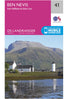 Ordnance Survey Ben Nevis