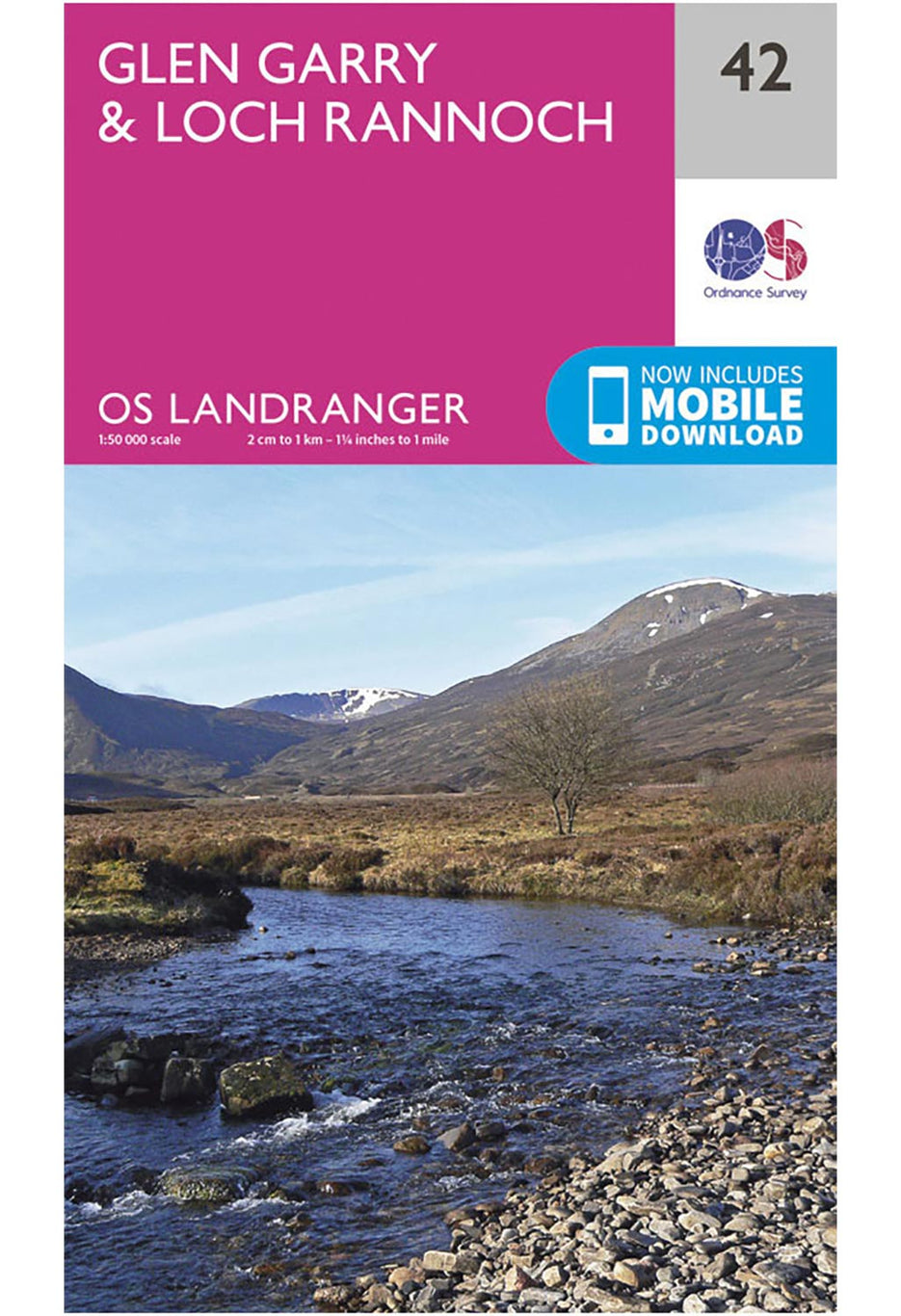 Ordnance Survey Glen Garry & Loch Rannoch - Landranger 42 Map 0