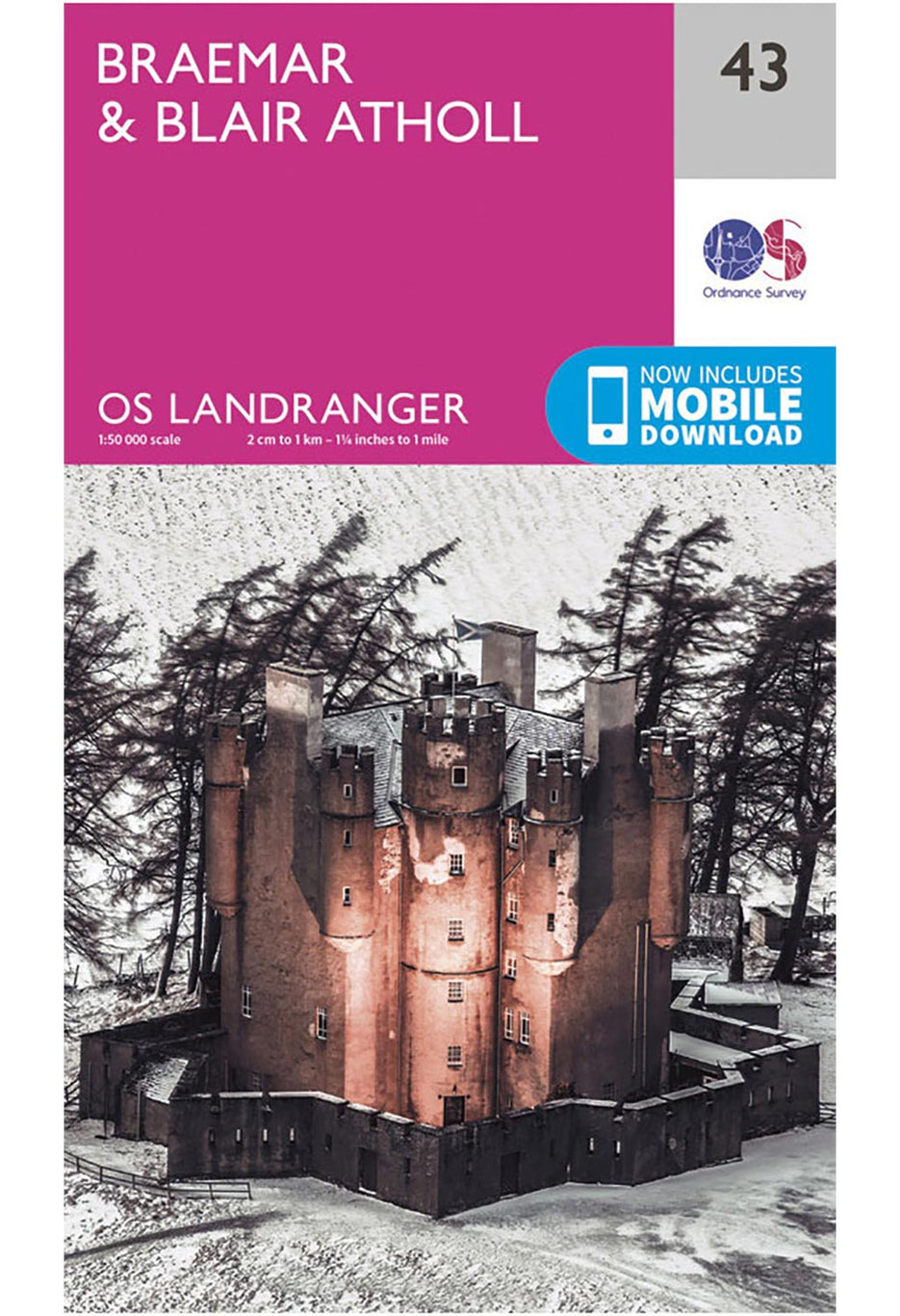 Ordnance Survey Braemar & Blair Atholl - Landranger 43 Map 0