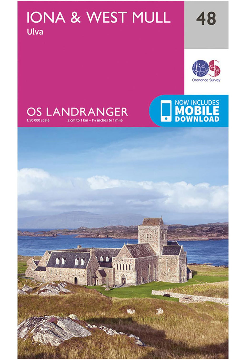 Ordnance Survey Iona & West Mull