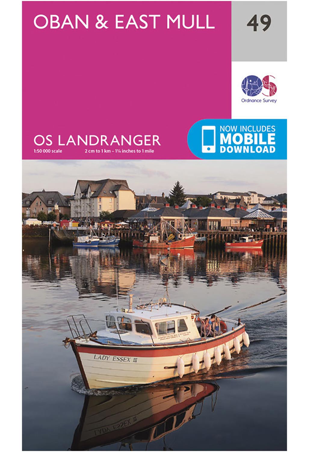 Ordnance Survey Oban & East Mull - Landranger 49 Map 0