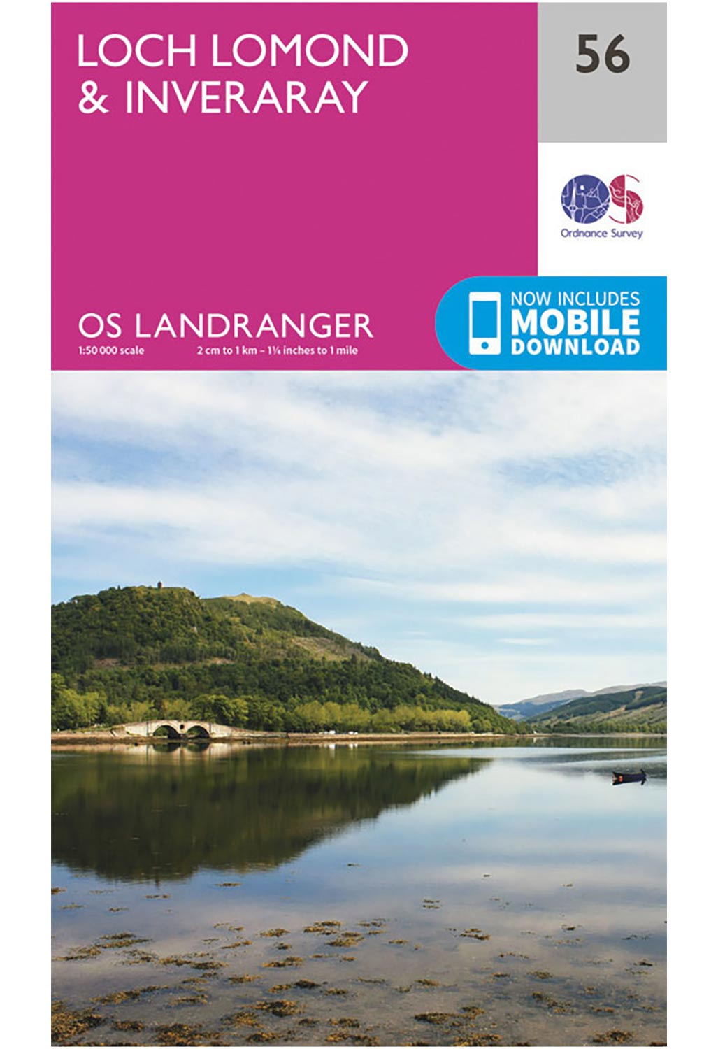 Ordnance Survey Loch Lomond & Inveraray - Landranger 56 Map 0