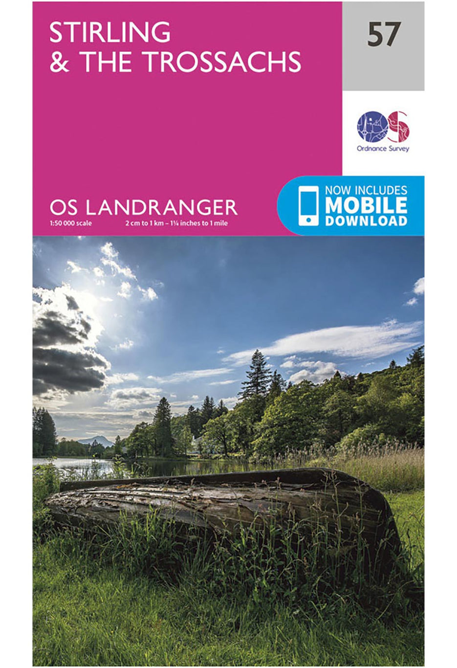 Ordnance Survey Stirling & The Trossachs - Landranger 57 Map 0