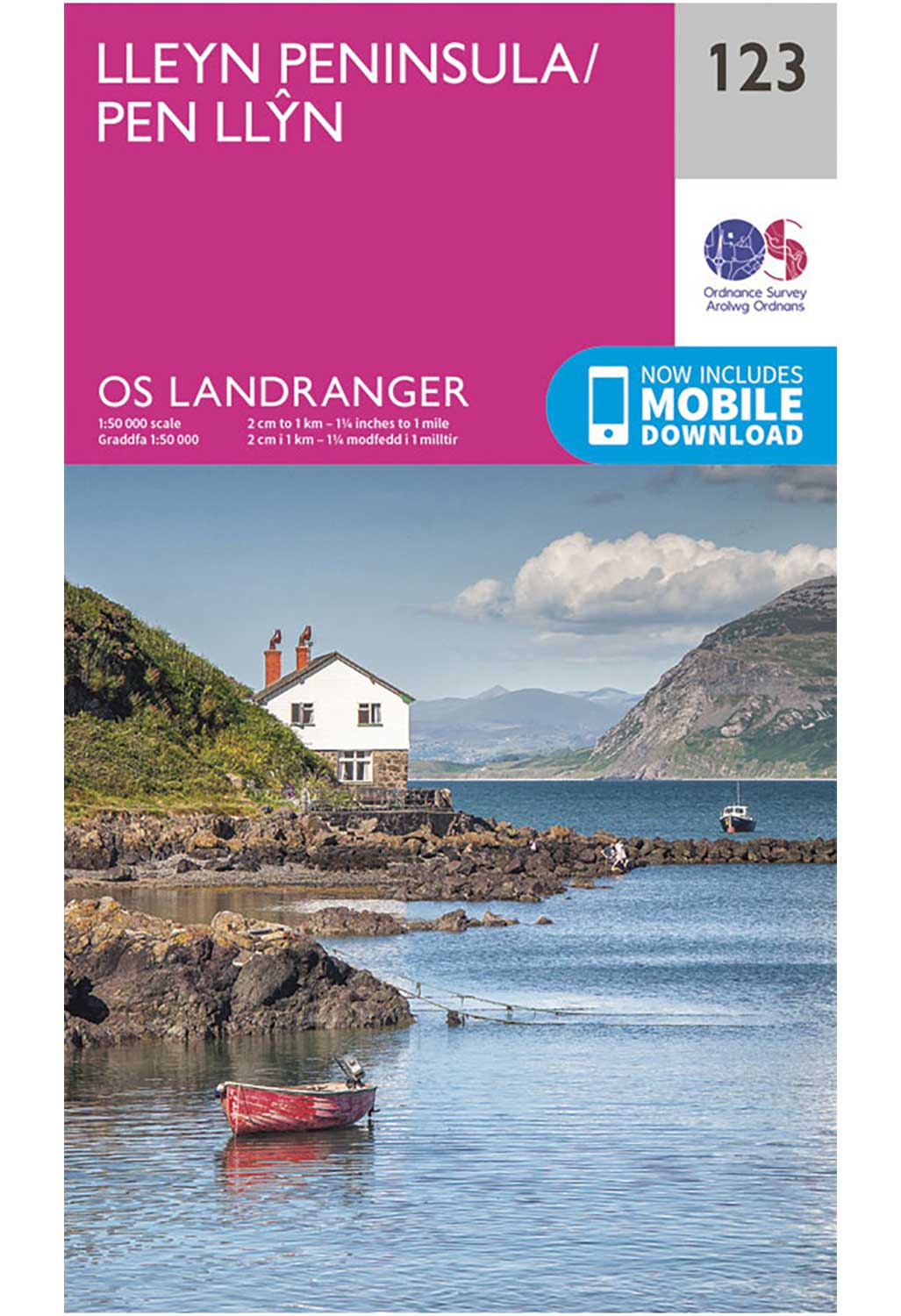 Ordnance Survey Lleyn Peninsula - Landranger 123 Map 0