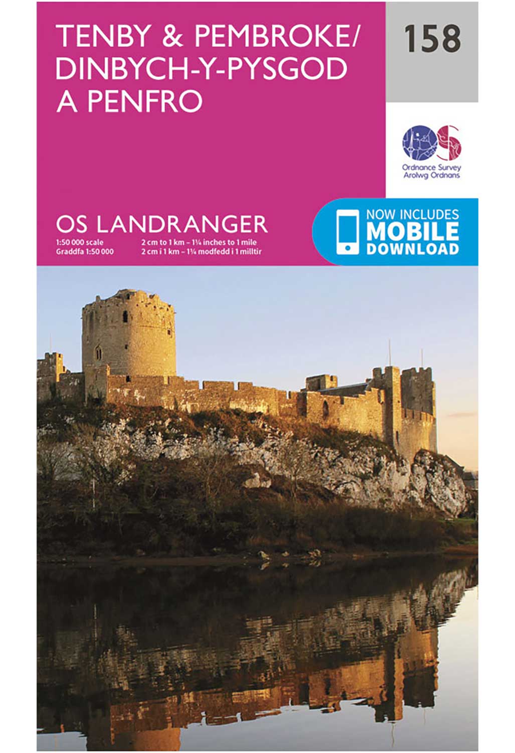 Ordnance Survey Tenby & Pembroke - Landranger 158 Map 0