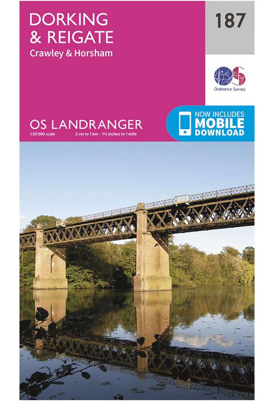 Ordnance Survey Dorking & Reigate