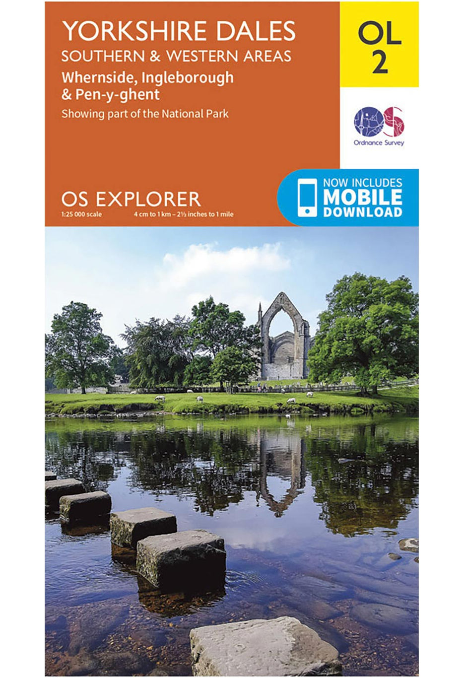 Ordnance Survey Yorkshire Dales - Southern & Western Areas - OS Explorer OL2 Map 0