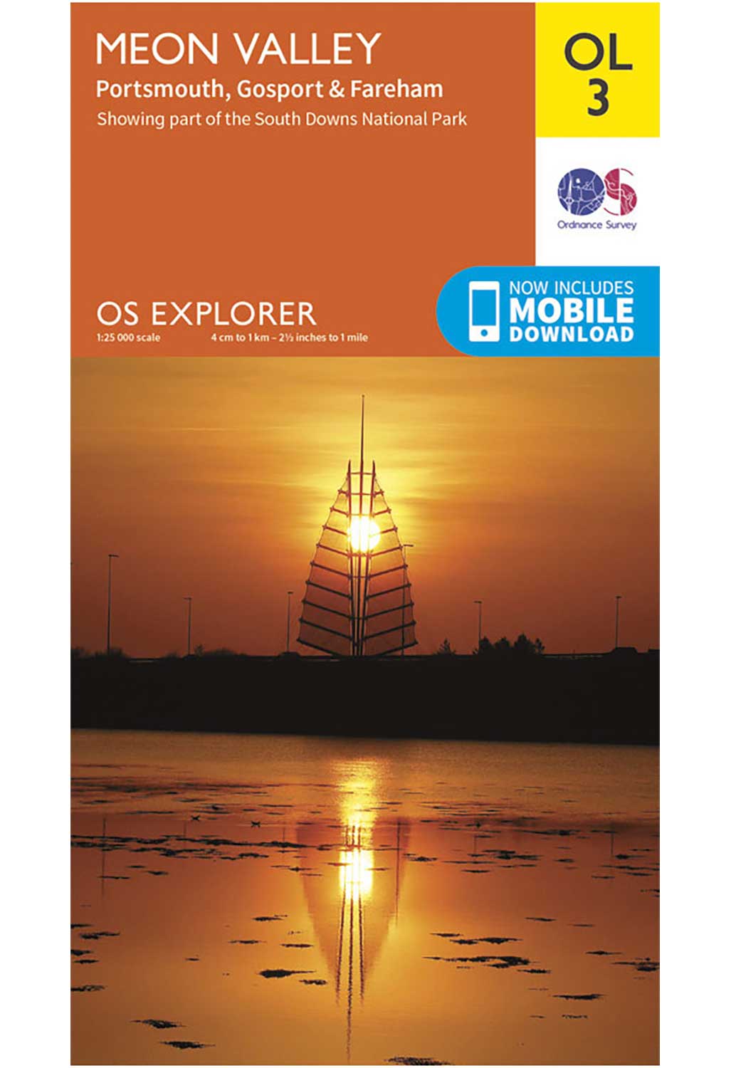 Ordnance Survey Explorer OL3: Meon Valley, Portsmouth, Gosport ...