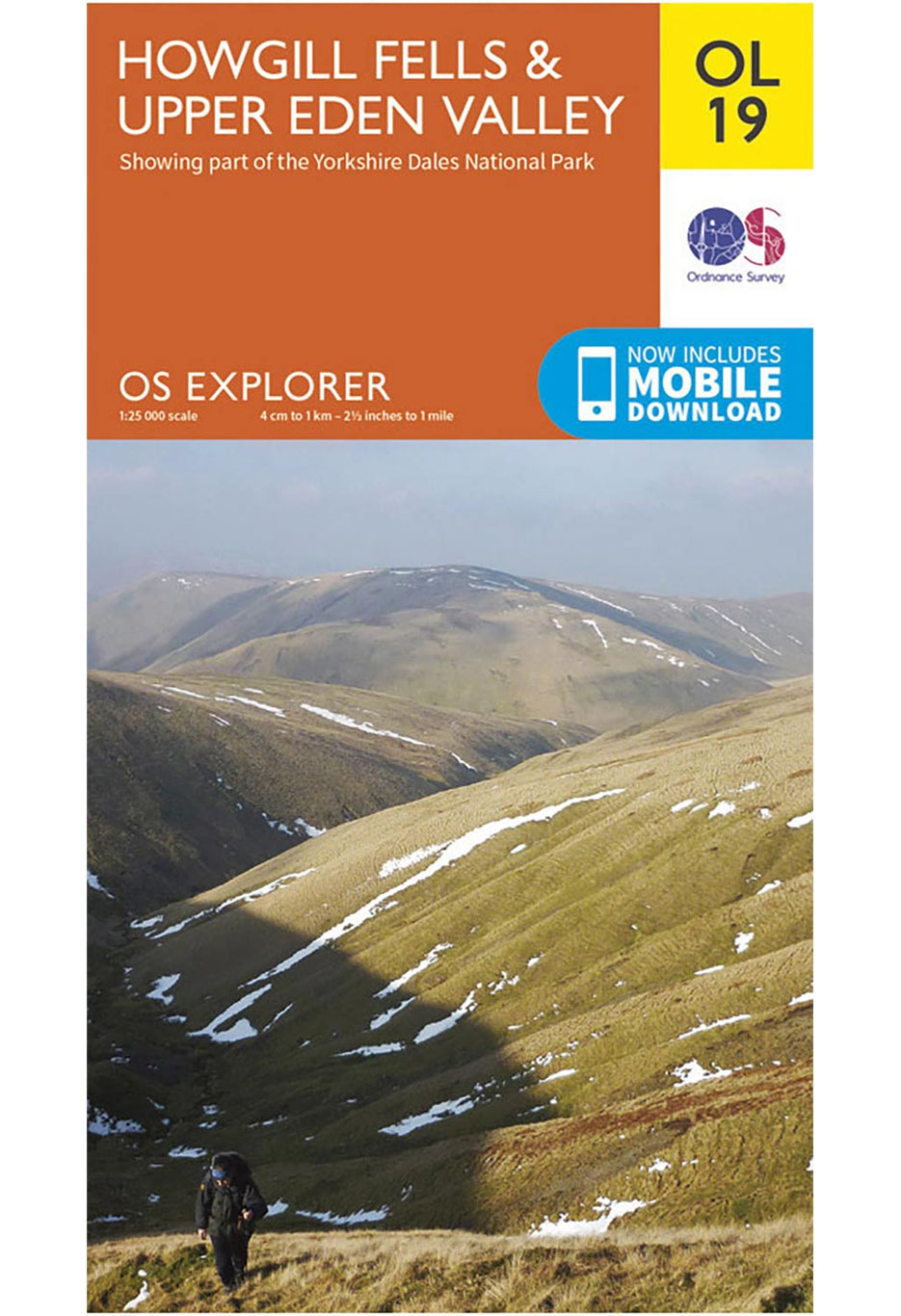 Ordnance Survey Howgill Fells & Upper Eden Valley - OS Explorer OL19 Map 0