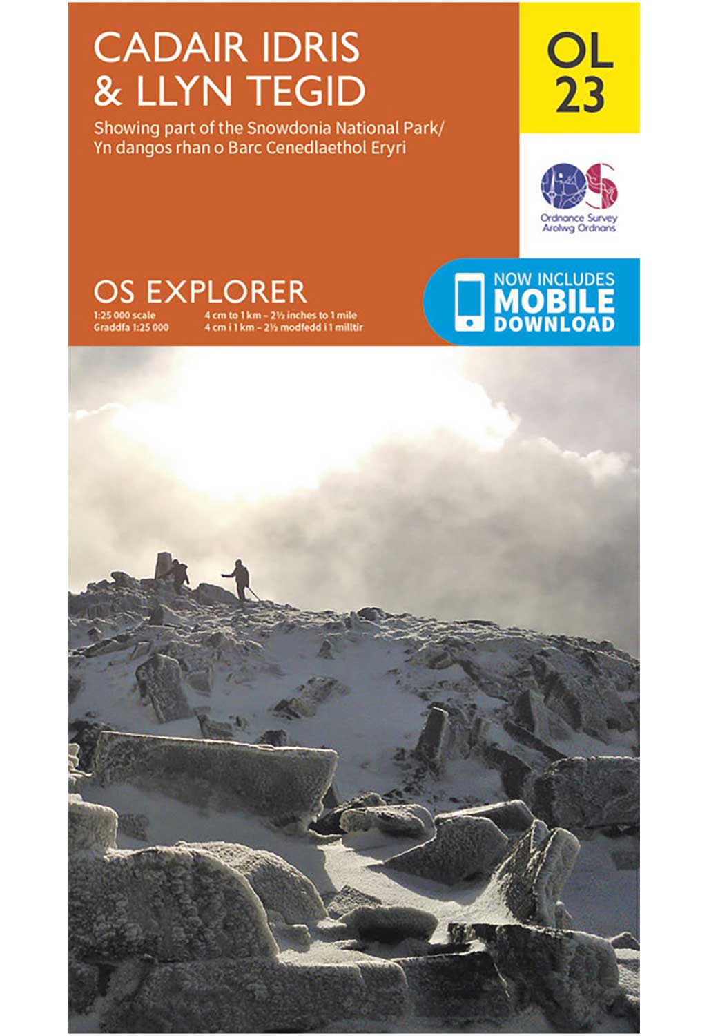 Ordnance Survey Cadair Idris & Llyn Tegid - OS Explorer OL23 Map 0