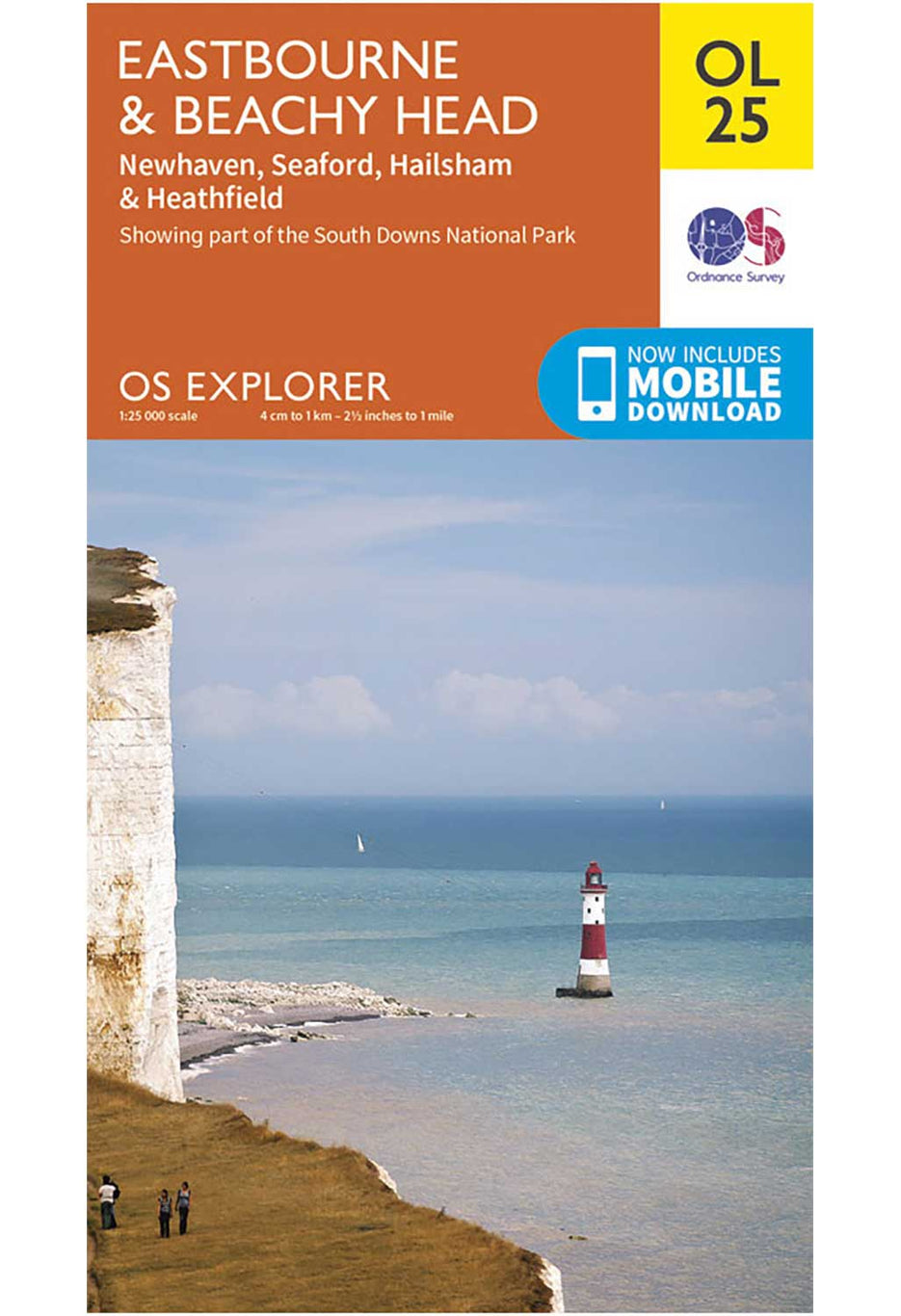 Ordnance Survey Eastbourne & Beachy Head - OS Explorer OL25 Map 0