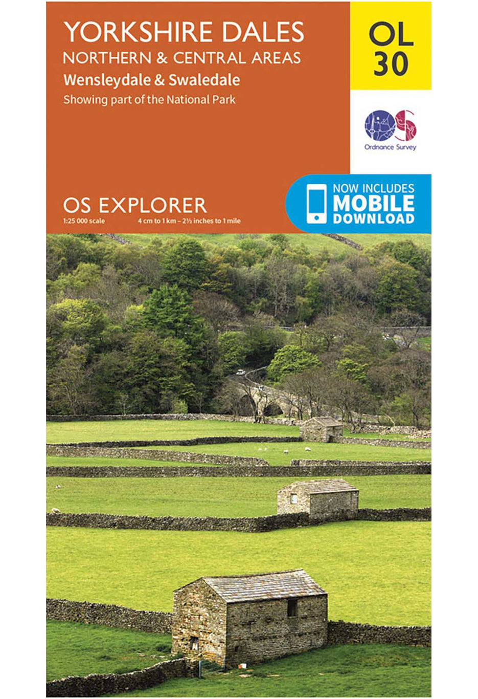 Ordnance Survey Yorkshire Dales - Northern & Central Areas - OS Explorer OL30 Map 0
