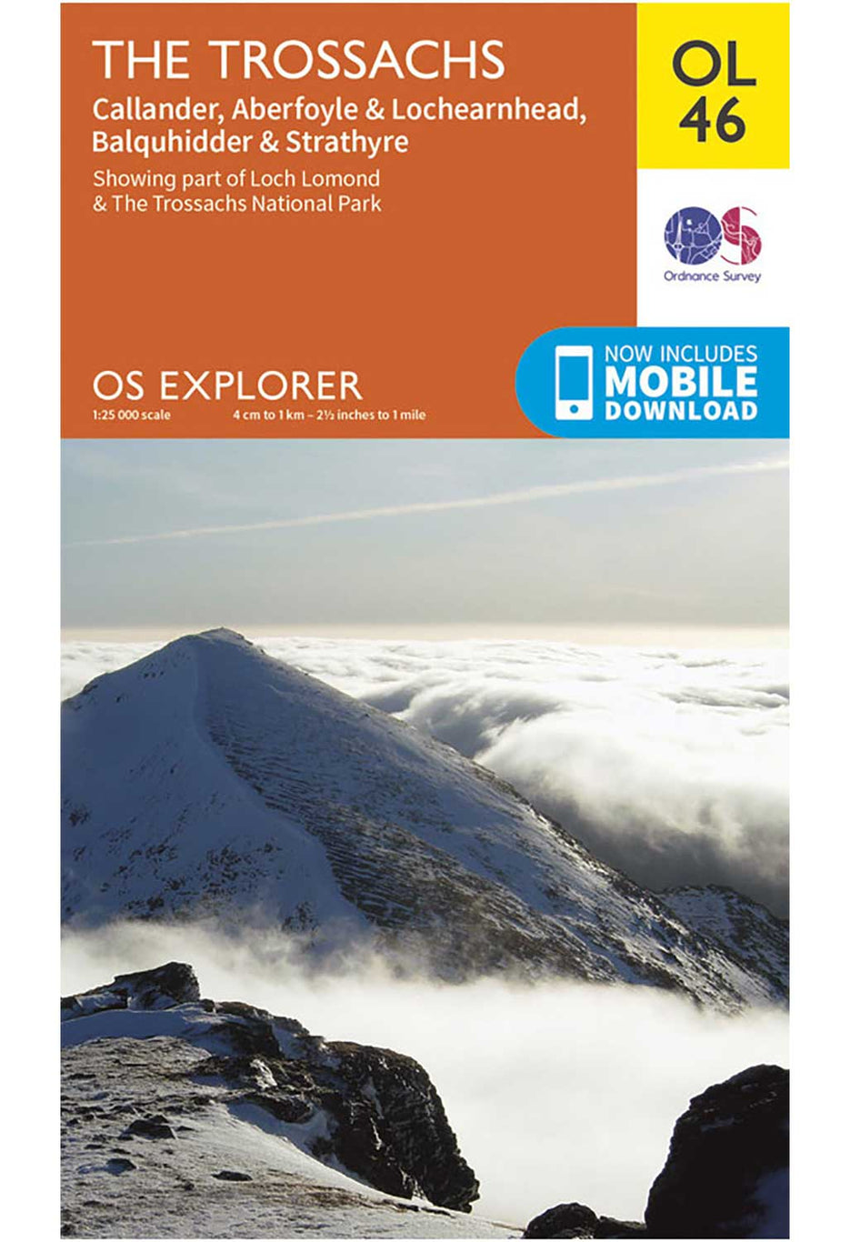 Ordnance Survey The Trossachs - OS Explorer OL46 Map 0