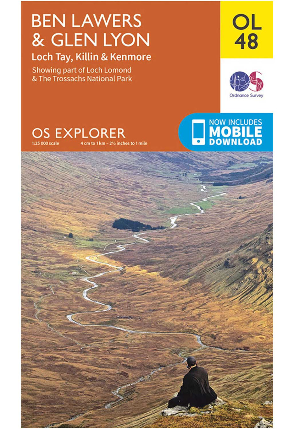 Ordnance Survey Ben Lawers & Glen Lyon - OS Explorer OL48 Map 0