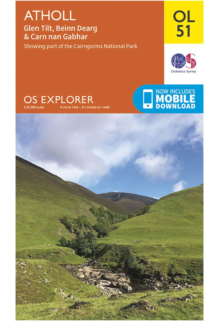Ordnance Survey Atholl - OS Explorer OL51 Map 0