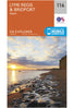 Ordnance Survey Lyme Regis & Bridport - OS Explorer 116 Map 0