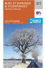 Ordnance Survey Bury St Edmunds & Stowmarket - OS Explorer 211 Map 0