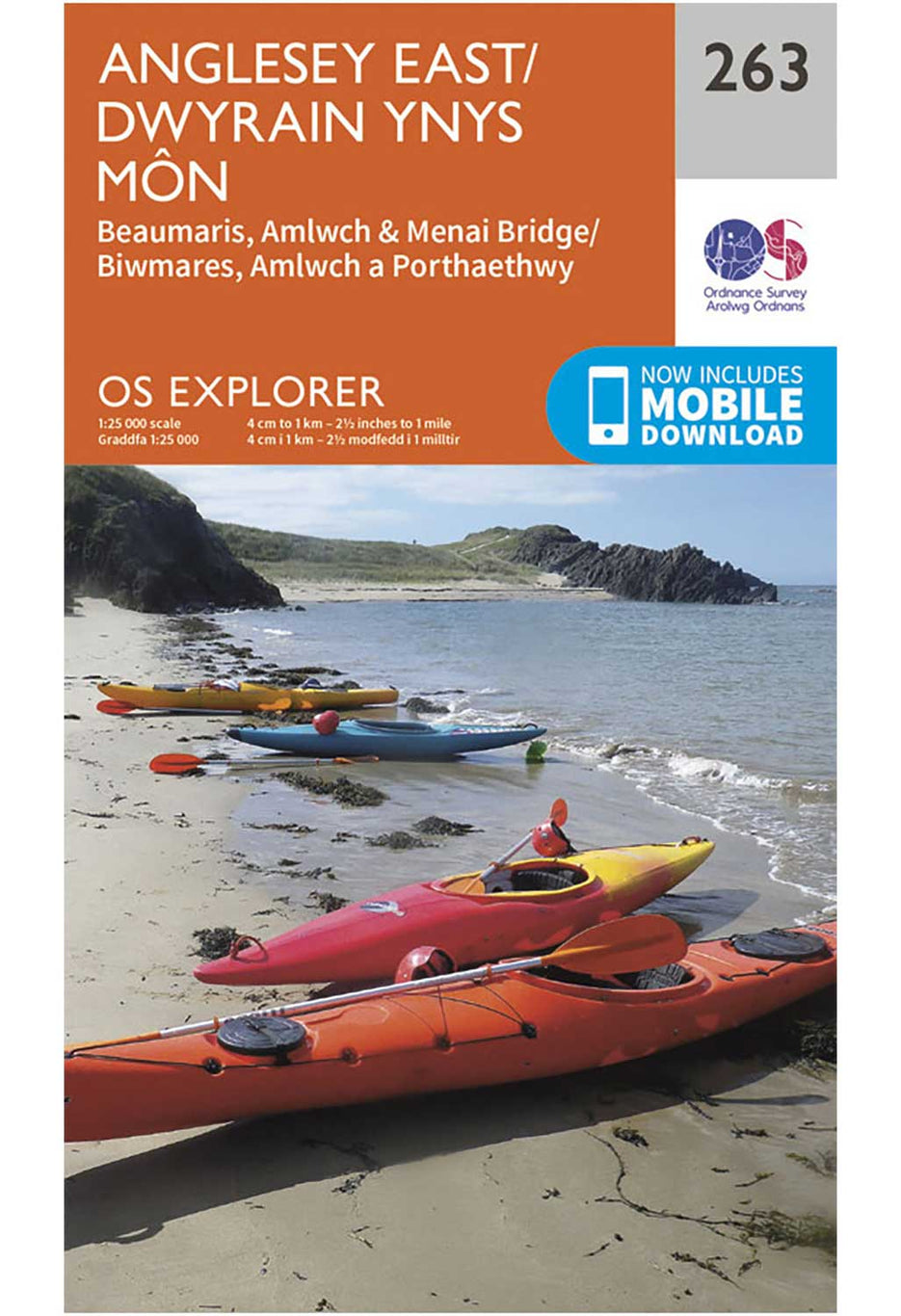Ordnance Survey Anglesey East - OS Explorer 263 Map 0
