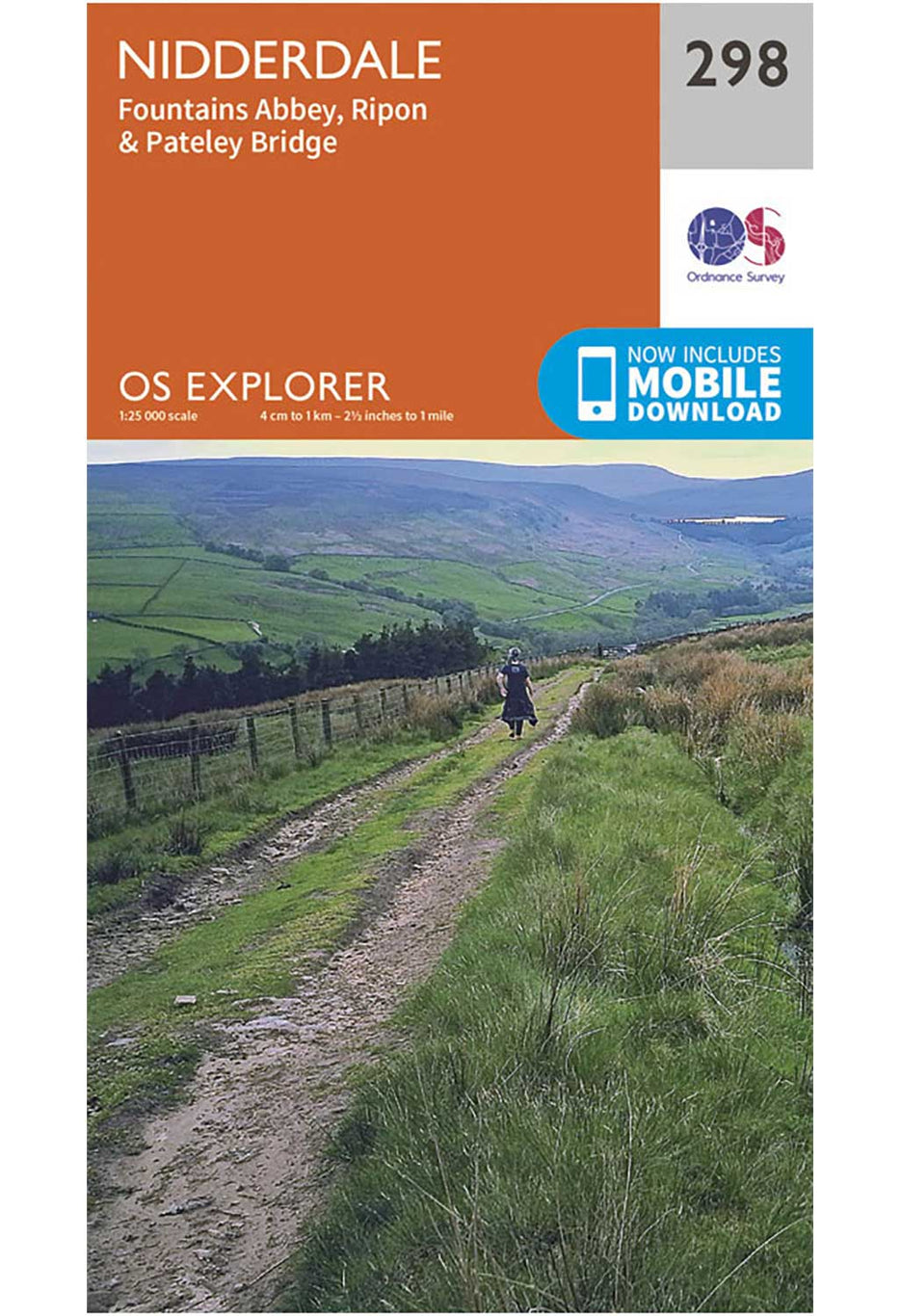 Ordnance Survey Nidderdale - OS Explorer 298 Map 0